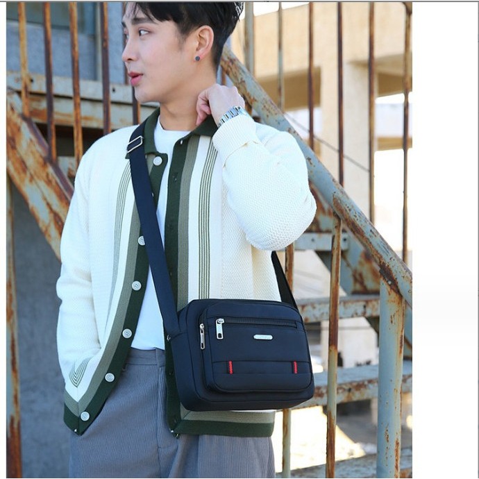 Túi đeo chéo nam vải phong cách cá tính thời trang túi chéo nam nữ unisex tiện dụng