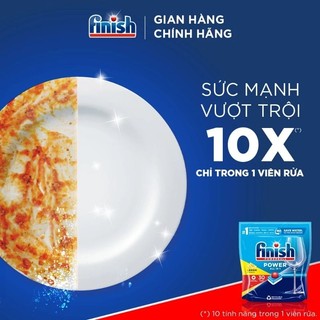 Viên rửa chén bát finish all in one 27v, 100v