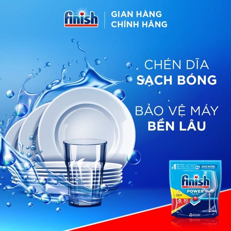 Viên Rửa Chén FINISH All In 1