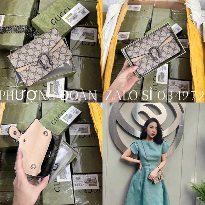 Túi In chữ size 18cm rồng phối FULL BOX mini