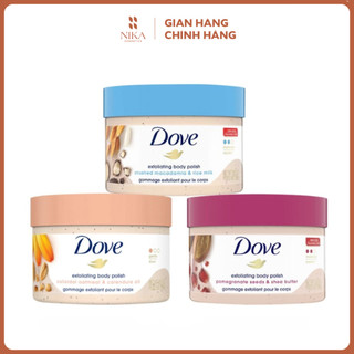 Tẩy tế bào chết Dove Exfoliating Body Polish 298g [Nika Cosmetics]