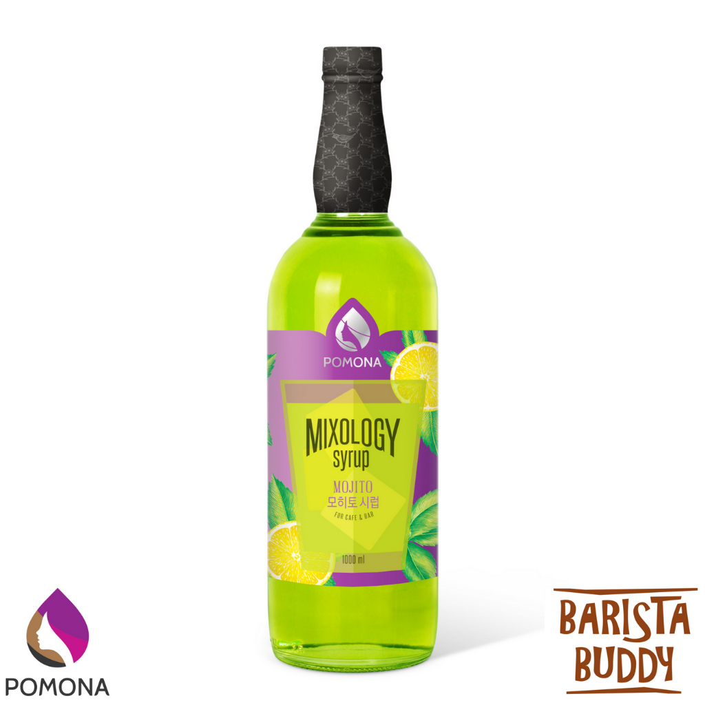 Siro Pha Chế Mixology Syrup Pomona - Vị Mojito - Hàng Chính Hãng -1000ml