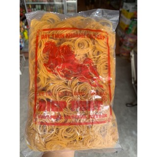 1kg Dây chun vòng ; Dây nịt; chun vàng buộc túi sữa chua. túi đường. túi chè