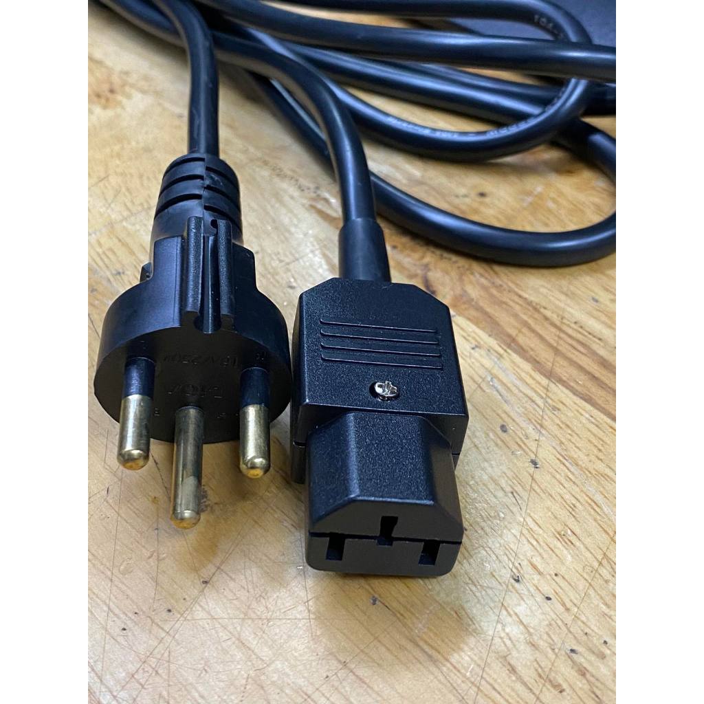 Dây nguồn máy tính, dây nguồn đèn studio godox lioa 2 chấu, 3 chấu, 10A 250V, 3x0.75mm2, dài 3m