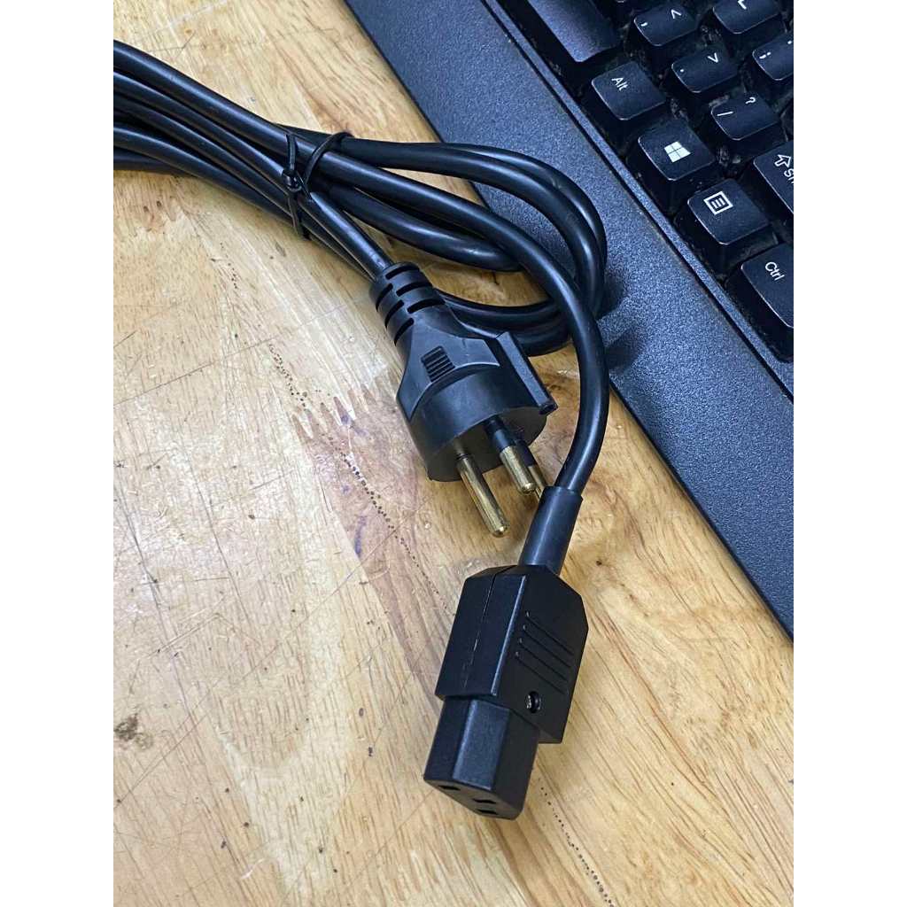 Dây nguồn máy tính, dây nguồn đèn studio godox lioa 2 chấu, 3 chấu, 10A 250V, 3x0.75mm2, dài 3m