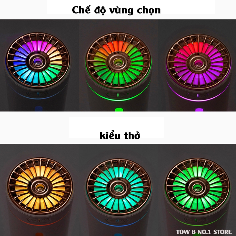 Không Dây Tinh Dầu Khuếch Tán Nước Pin Không Dây Thông Minh Mới Nhất Mini Sạc Máy Phun Nano Máy Tạo Độ Ẩm Siêu Âm