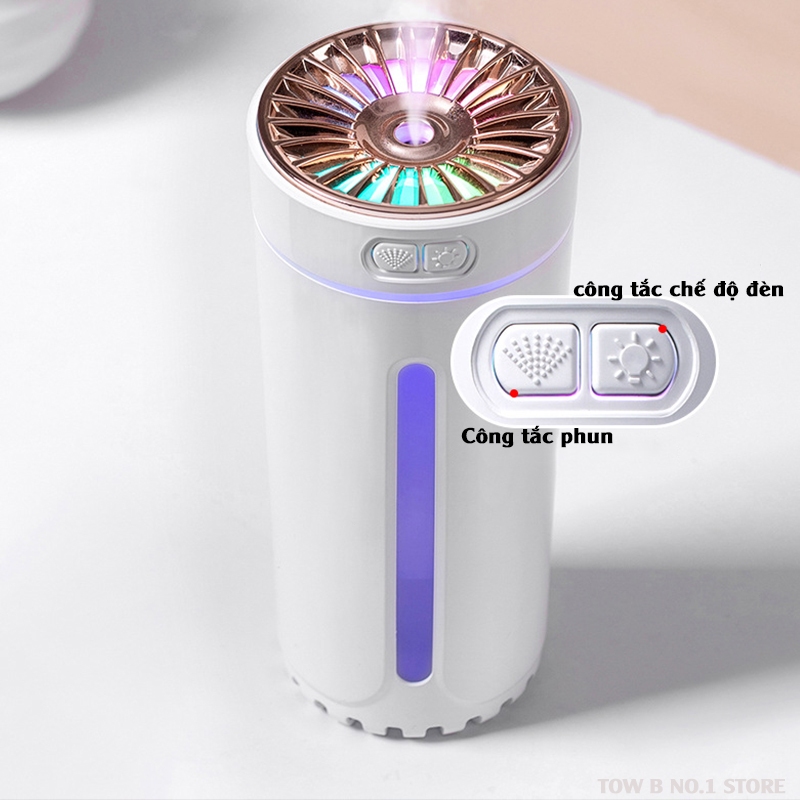 Không Dây Tinh Dầu Khuếch Tán Nước Pin Không Dây Thông Minh Mới Nhất Mini Sạc Máy Phun Nano Máy Tạo Độ Ẩm Siêu Âm