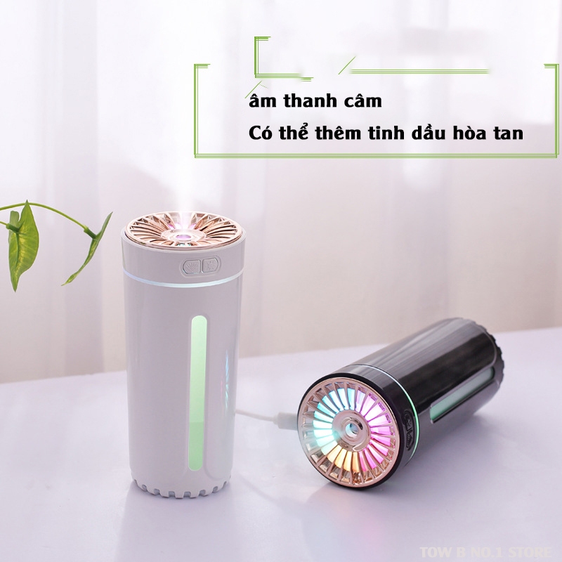 Không Dây Tinh Dầu Khuếch Tán Nước Pin Không Dây Thông Minh Mới Nhất Mini Sạc Máy Phun Nano Máy Tạo Độ Ẩm Siêu Âm