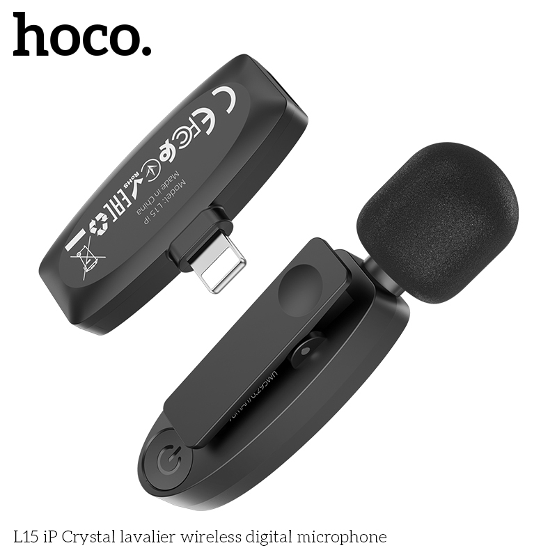 Mic Không Dây Bluetooth Hoco L15 Type-C Pin 6H