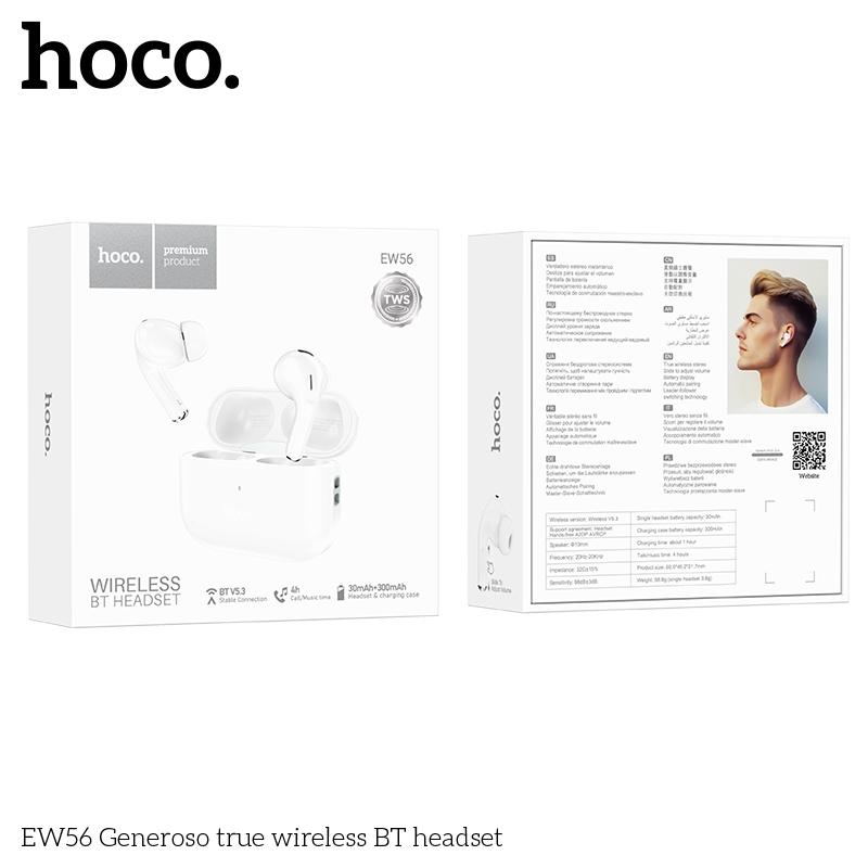 Tai Nghe Bluetooth Hoco EW56 Pin 4H