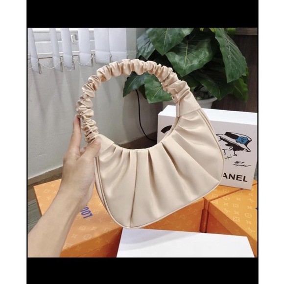 Túi xách nữ quai nhún hot trend túi nữ kẹp nách đeo vai kiểu dáng bánh bèo điệu đà TN000