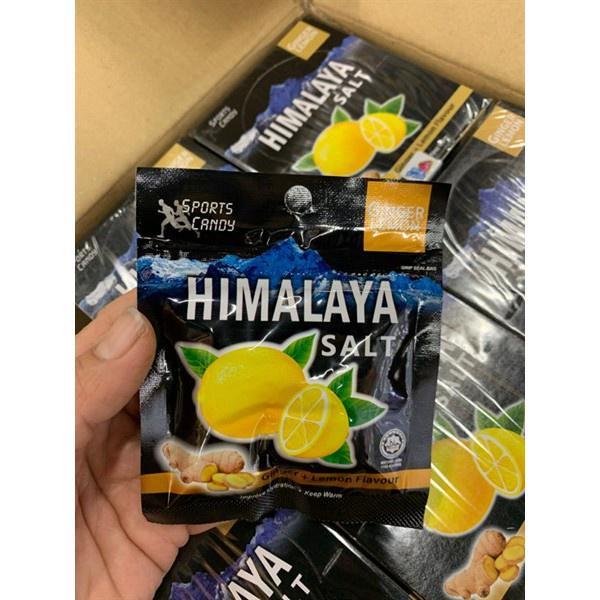 Hộp Kẹo Bạc Hà Chanh Muối Himalaya Salt 12 Gói x 15Gram