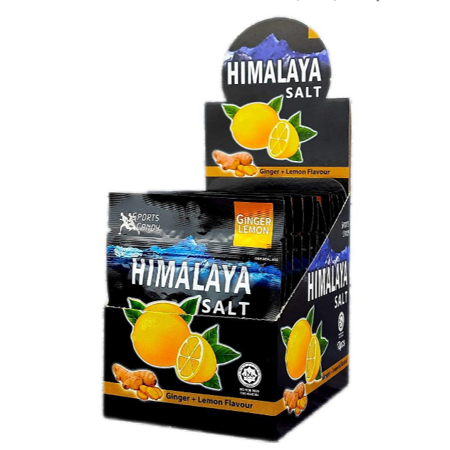 Hộp Kẹo Bạc Hà Chanh Muối Himalaya Salt 12 Gói x 15Gram