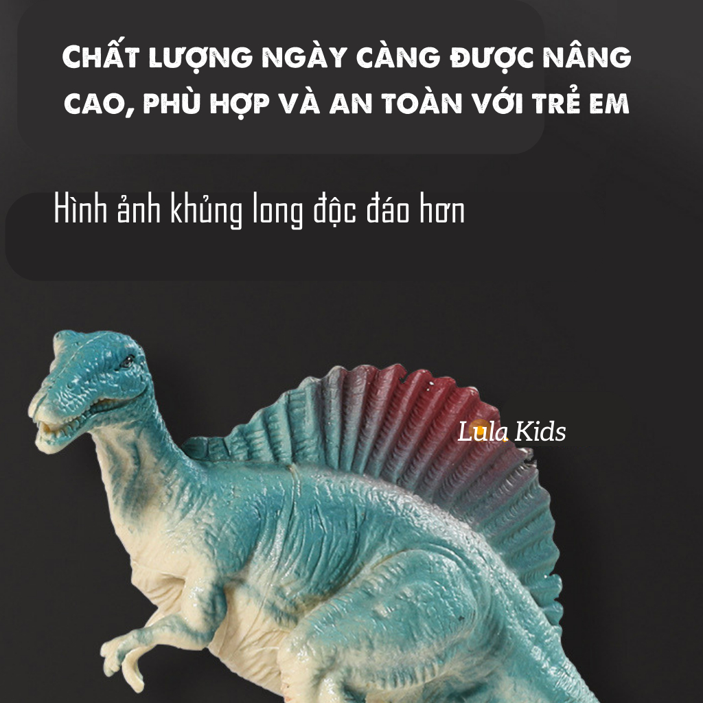 Đồ chơi mô hình công viên khủng long nhiều chi tiết sống động, đồ chơi cho bé Lula Kids