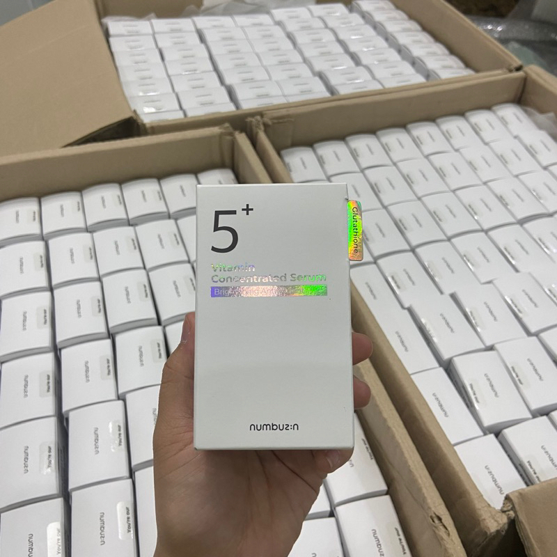 Tinh Chất Trắng Da Mờ Thâm Nám NUMBUZIN No.5 Vitamin Concentrated Serum 30ml
