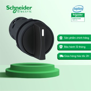 Công tắc xoay 2 vị trí tự giữ Ø22 1NO màu đen Schneider XB7ND21