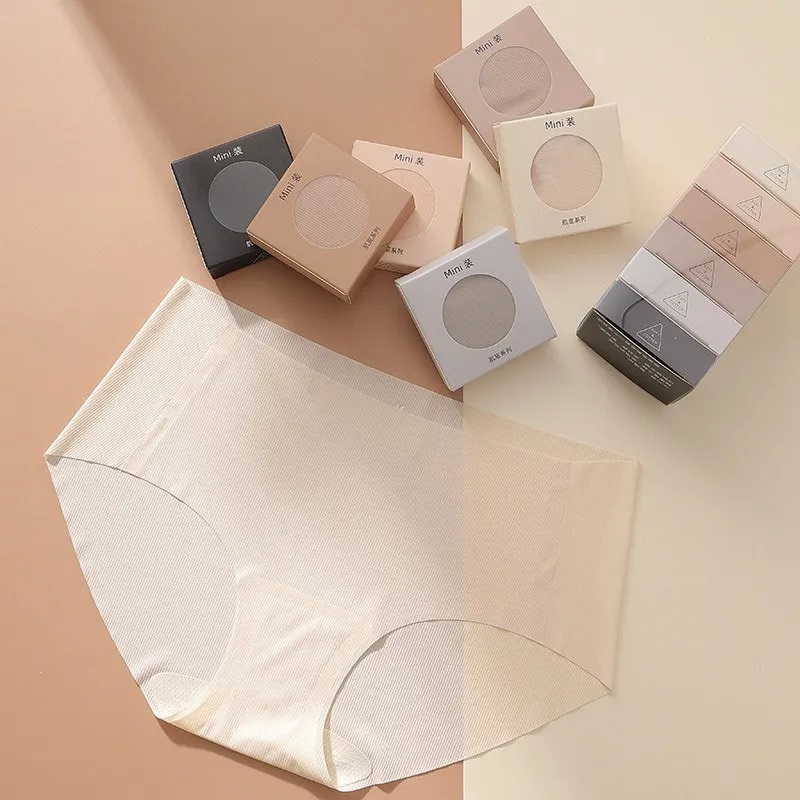 Quần lót tàng hình đường may không viền thun lạnh kháng khuẩn- mybee