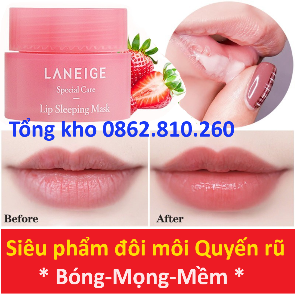 Mặt nạ ngủ môi Laneige lip sleeping mask chiết xuất quả mọng 3g 