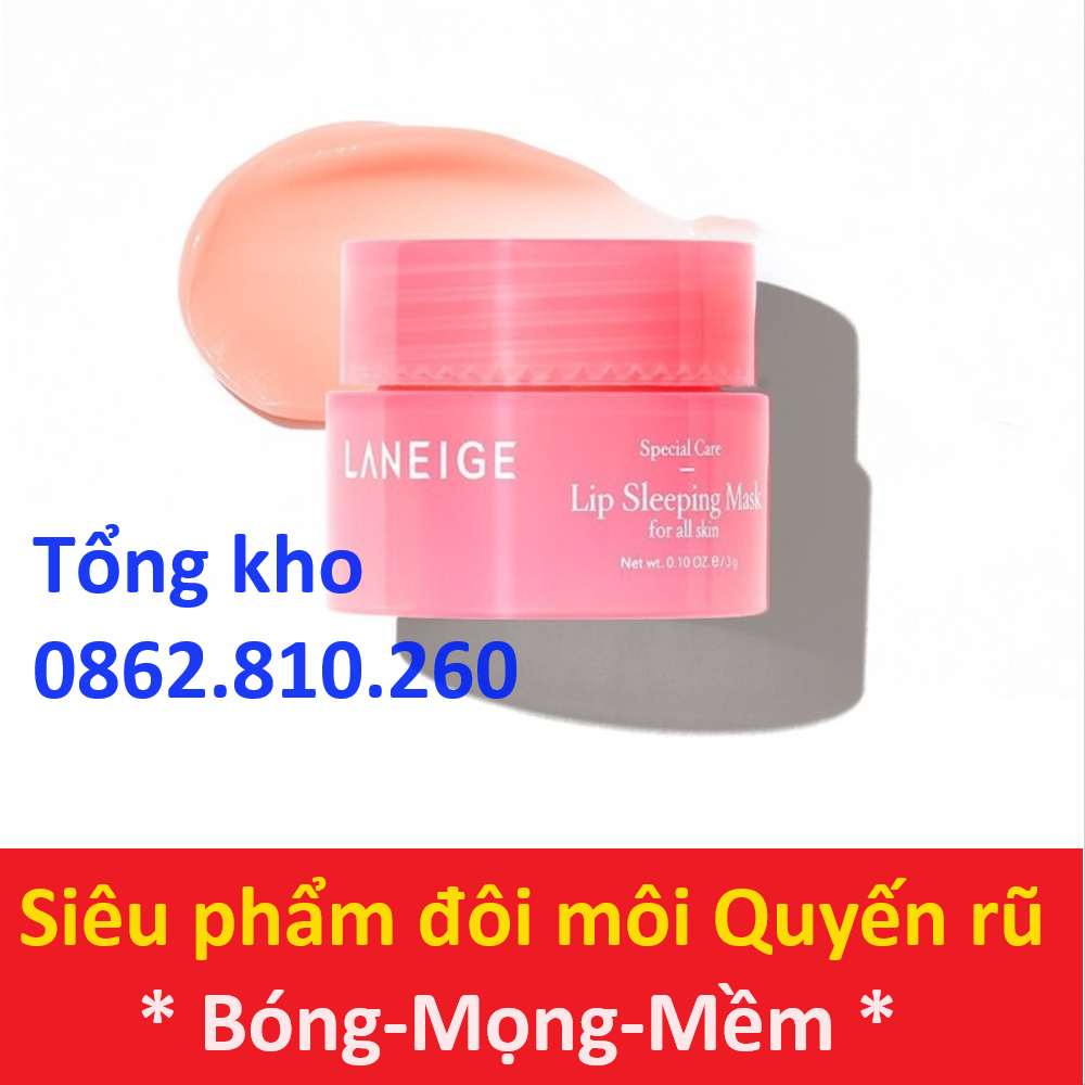 Mặt nạ ngủ môi Laneige lip sleeping mask chiết xuất quả mọng 3g