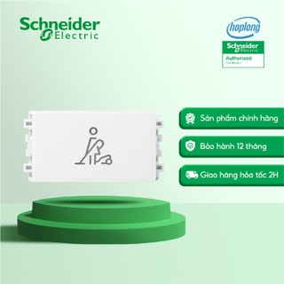 Đèn hiển thị Xin dọn phòng màu trắng dòng Zencelo A Schneider 8430SPCU_WE_G19