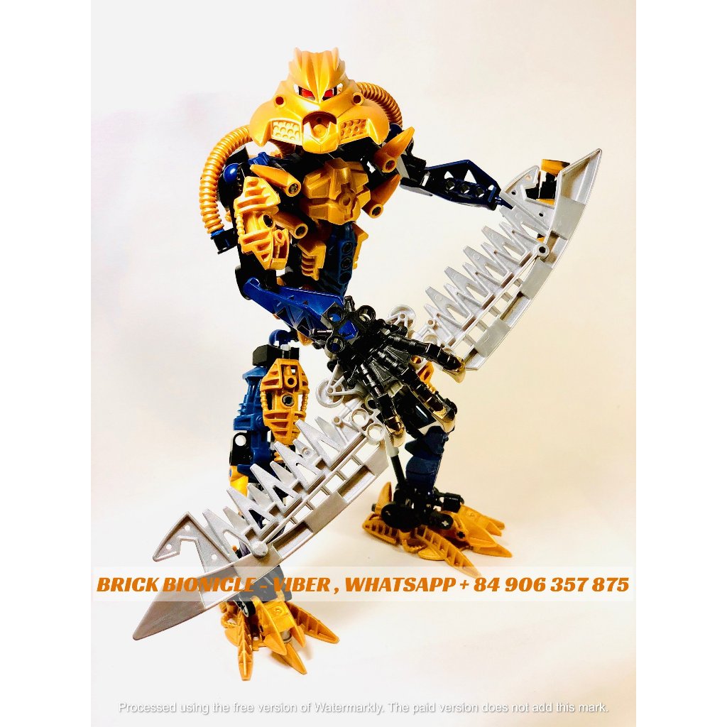 LEGO BIONICLE - ĐỒ CHƠI XẾP HÌNH LẮP RÁP LEGO REAL CHÍNH HÃNG BIONICLE - 8734 BRUTAKA