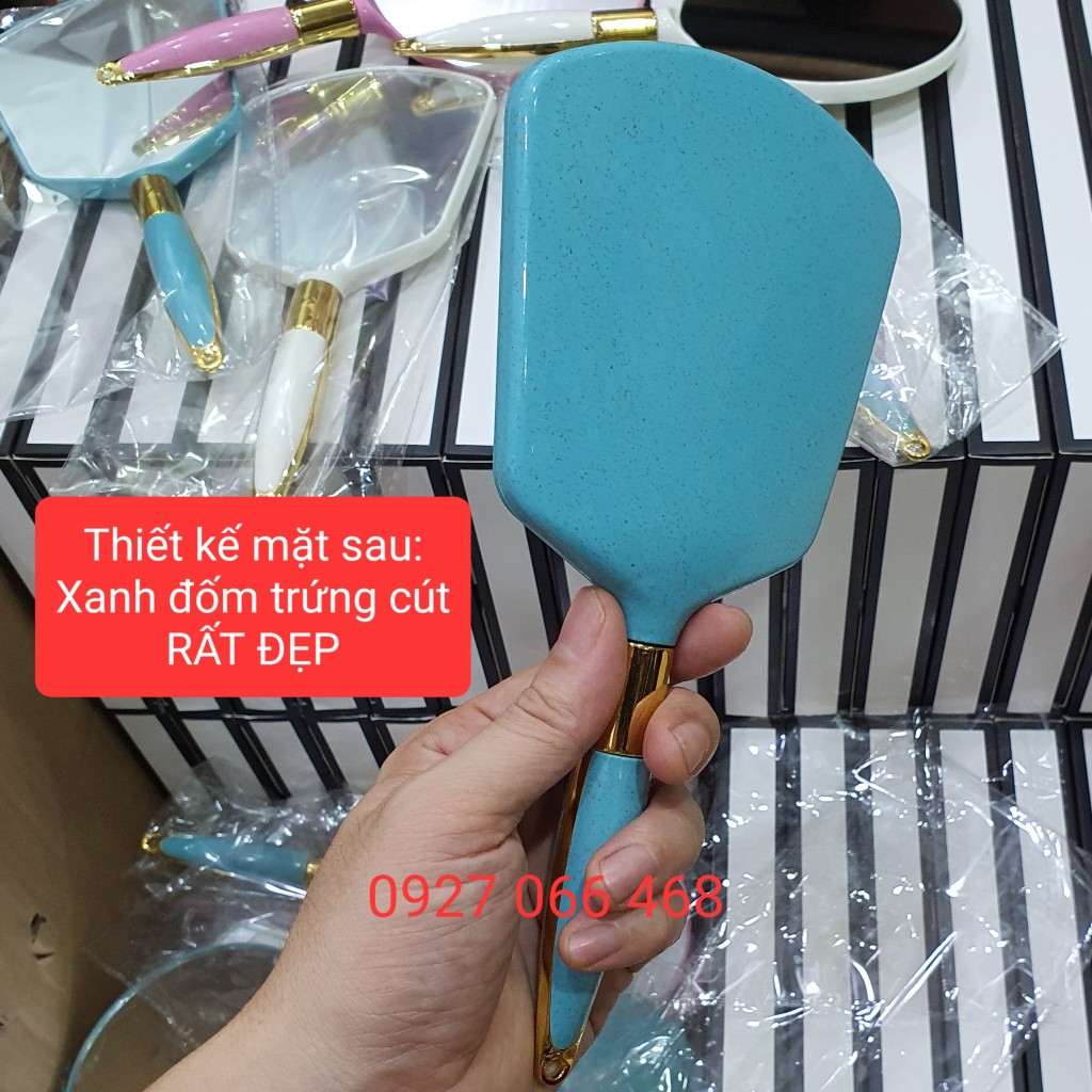 Gương soi cầm tay kiểu Hàn Quốc