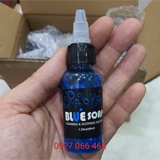 Blue soap 40ml lau mực xăm sự lựa chọn hoàn hảo