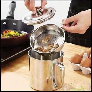 Ca inox lọc dầu và các tạp chất dung tích 1,2l siêu tiện lợi