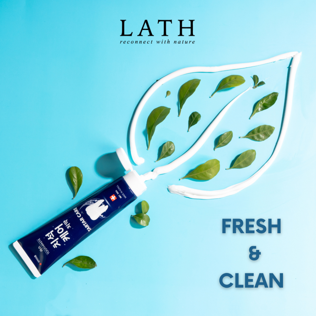 Kem đánh răng Hàn Quốc Lath Tartar care toothpaste, loại sạch mảng bám, trắng răng 150g