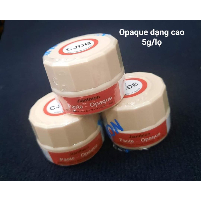 Paste Opaque Dạng Cao Hủ 5g Đủ Màu Và Lớp Nền - Vật Liệu Nha Khoa 105