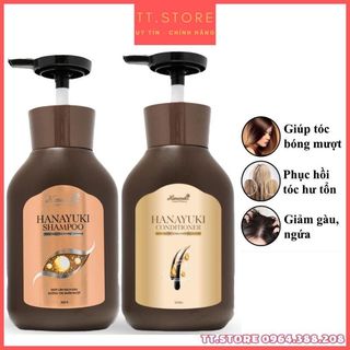 Dầu gội -xả thảo dược hanayuki -giúp phục hồi tóc ,giảm gàu, giảm rụng tóc.