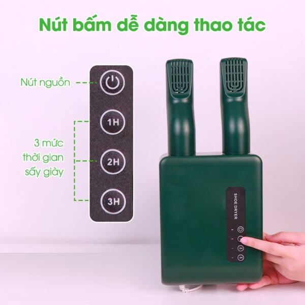 Máy sấy khô giầy khử mùi hôi cao cấp