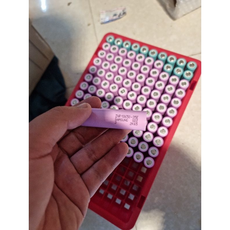 Pin 18650 sam sung  35E 3500mahHàng tháo khối mới