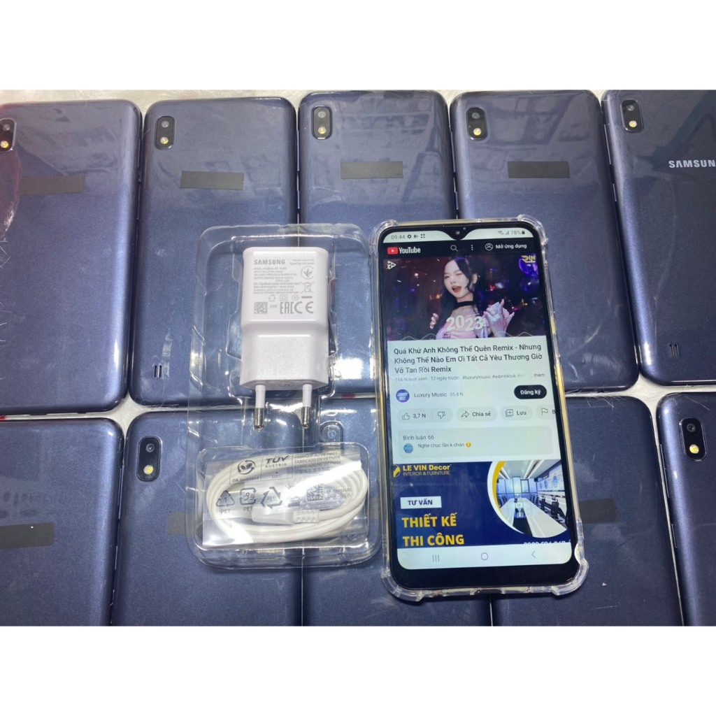 Điện thoại Samsung Galaxy A10 Chính hãng ram 3G/32G 2sim, Camera siêu nét, Cày Game siêu chất