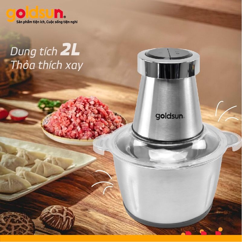 MÁY XAY THỊT GOLDSUN GMC4741 hai chế độ