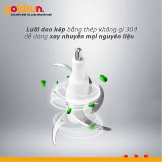 MÁY XAY THỊT GOLDSUN GMC4741 hai chế độ