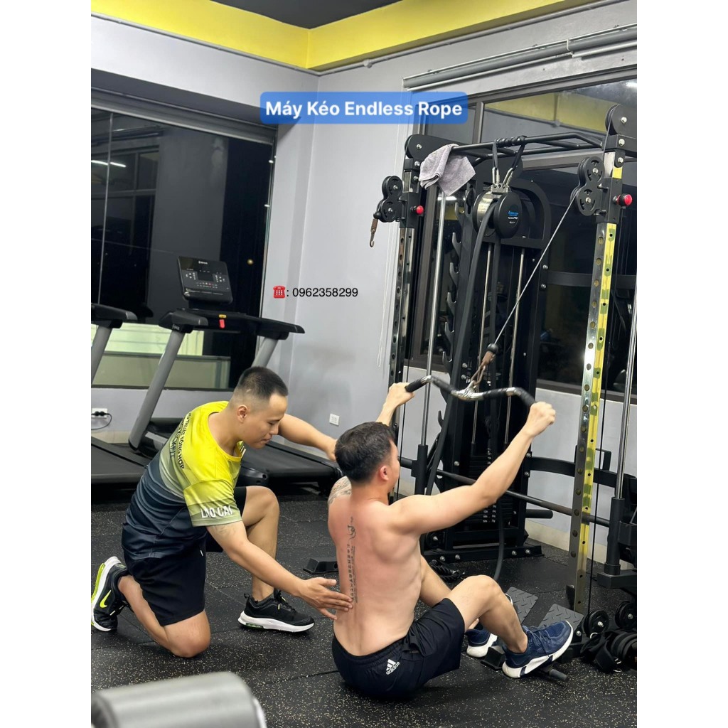 Máy kéo Pilates  máy kéo vô tận, máy kéo Endles Rope máy kéo dòng dọc