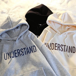 Áo hoodie nỉ bé trai BABEKIDS hình in chữ UNDERSTAND,thời trang thu đông cho bé từ 14kg-48kg