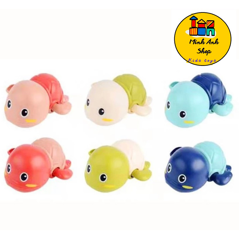 Đồ chơi nhà tắm Rùa vặn dây cót bơi trong nước cho bé