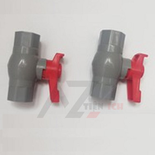 Van khóa ống nước phi 21, Van khóa PVC phi 21, phụ kiện ống nước