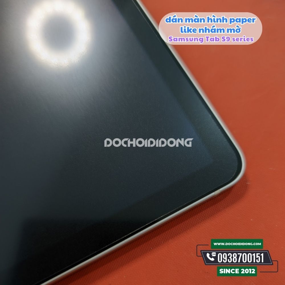 Miếng Dán Paper Like Nhám Mờ Zacase Máy Tính Bảng Samsung Galaxy Tab S9 / S9 Plus / S9 Ultra / S9 Fe / S9 Fe Plus Chống