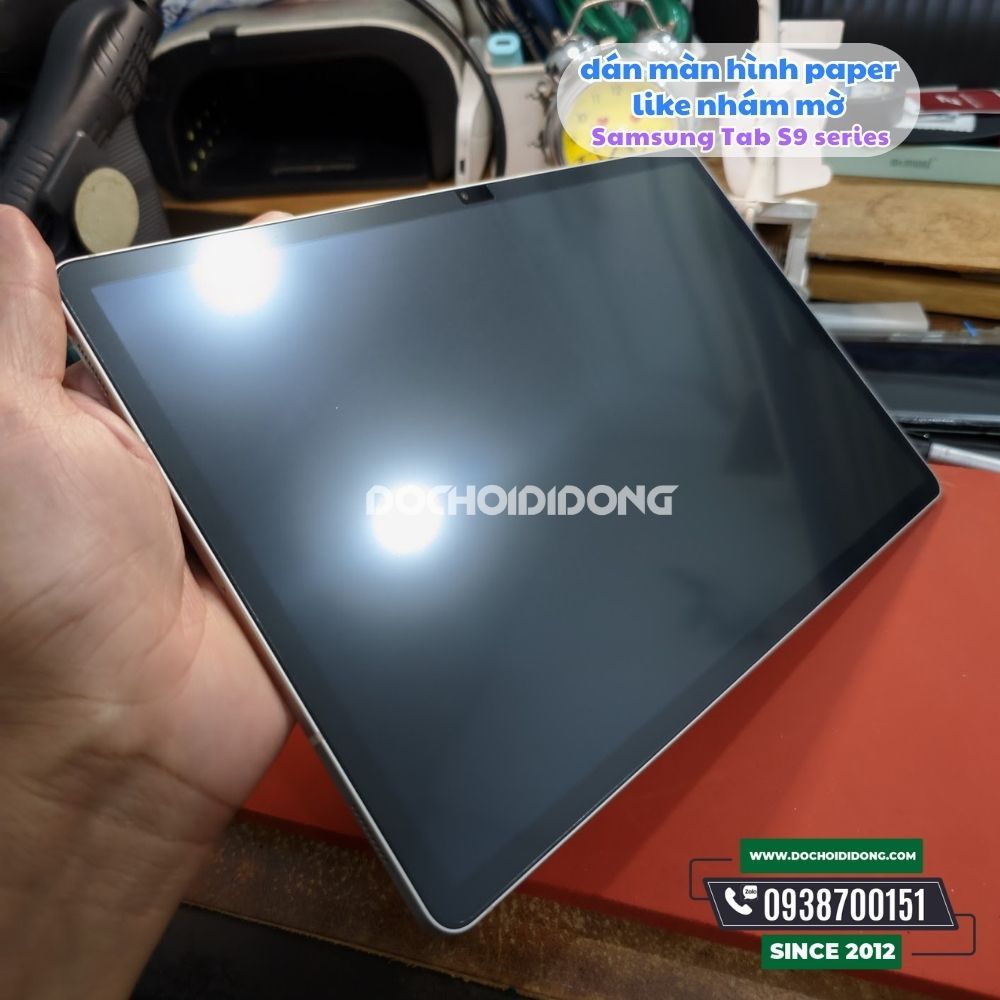 Miếng Dán Paper Like Nhám Mờ Zacase Máy Tính Bảng Samsung Galaxy Tab S9 / S9 Plus / S9 Ultra / S9 Fe / S9 Fe Plus Chống