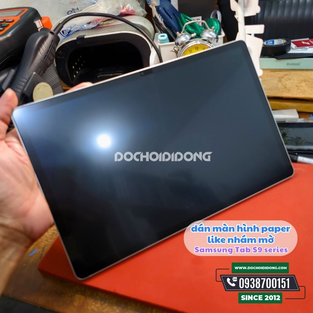 Miếng Dán Paper Like Nhám Mờ Zacase Máy Tính Bảng Samsung Galaxy Tab S9 / S9 Plus / S9 Ultra / S9 Fe / S9 Fe Plus Chống