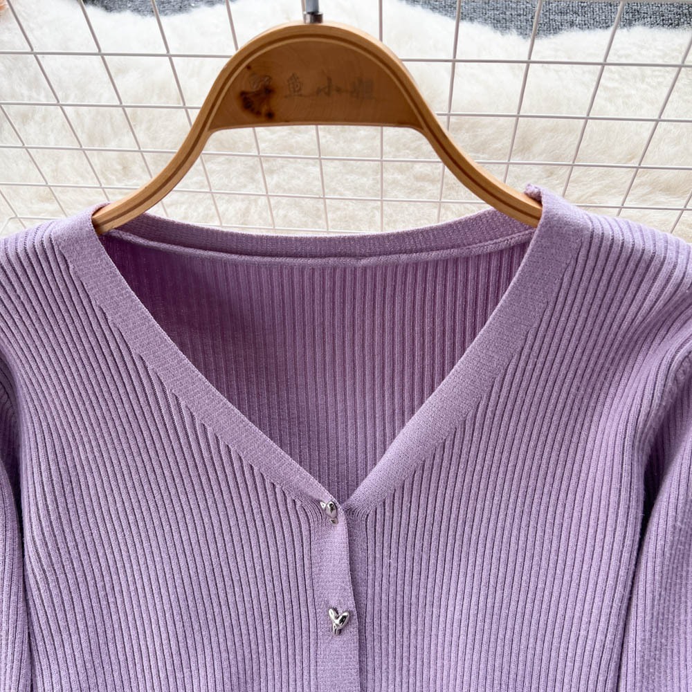 Set áo len cardigan kèm váy đuôi cá xếp ly hai mảnh