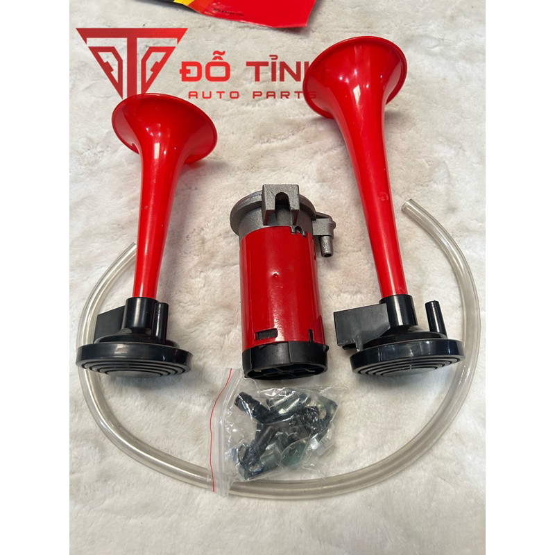 Còi hơi. Kèn hơi ô tô, xe máy. Còi sinh hơi cho xe không có bình hơi