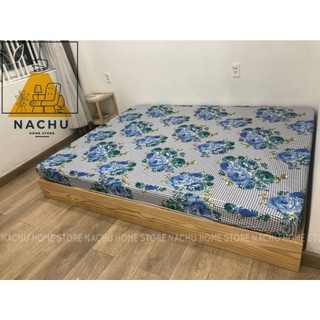 Giường Hộp Gỗ Thông nhập khẩu lắp ráp Nachu Home Store