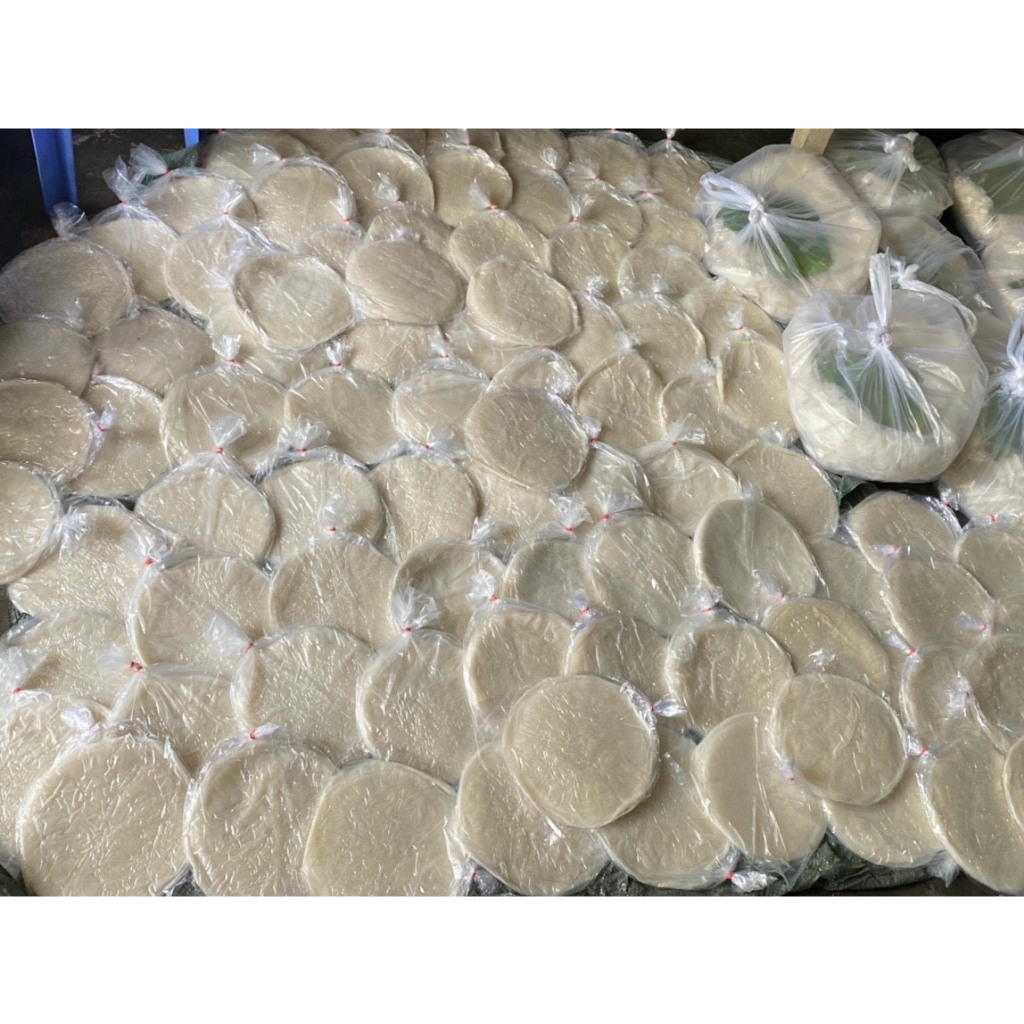 Bánh tráng chấm muối béo Cô Nga, bánh tráng phơi sương cô Nga