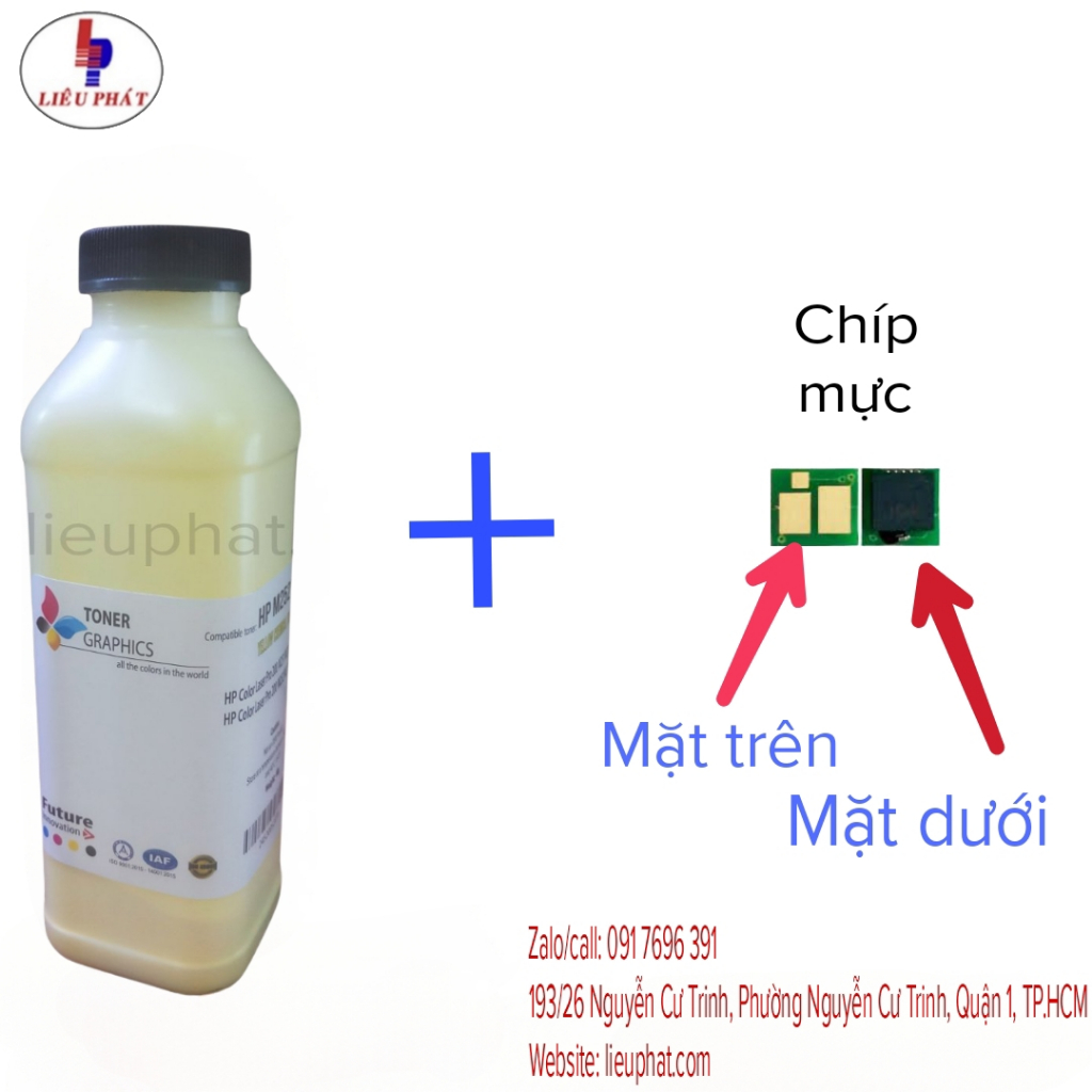 Mực in + chíp dùng nạp  cho máy Canon LBP 7018C, 7010C