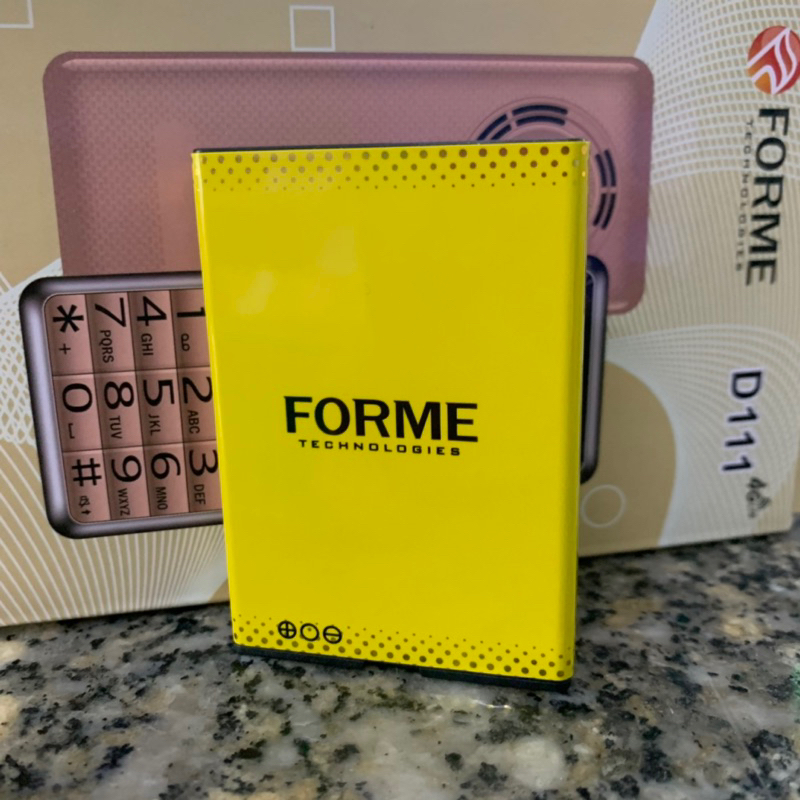 Pin Forme D111 4G - Dung lượng pin 1500mAh