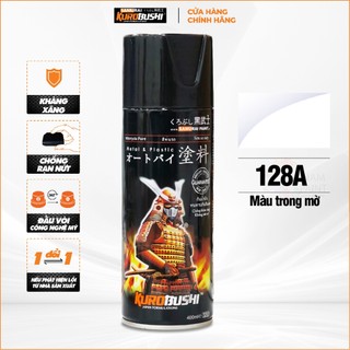 Sơn xịt samurai kurobushi - phủ mờ 128a chuyên dùng cho xe máy